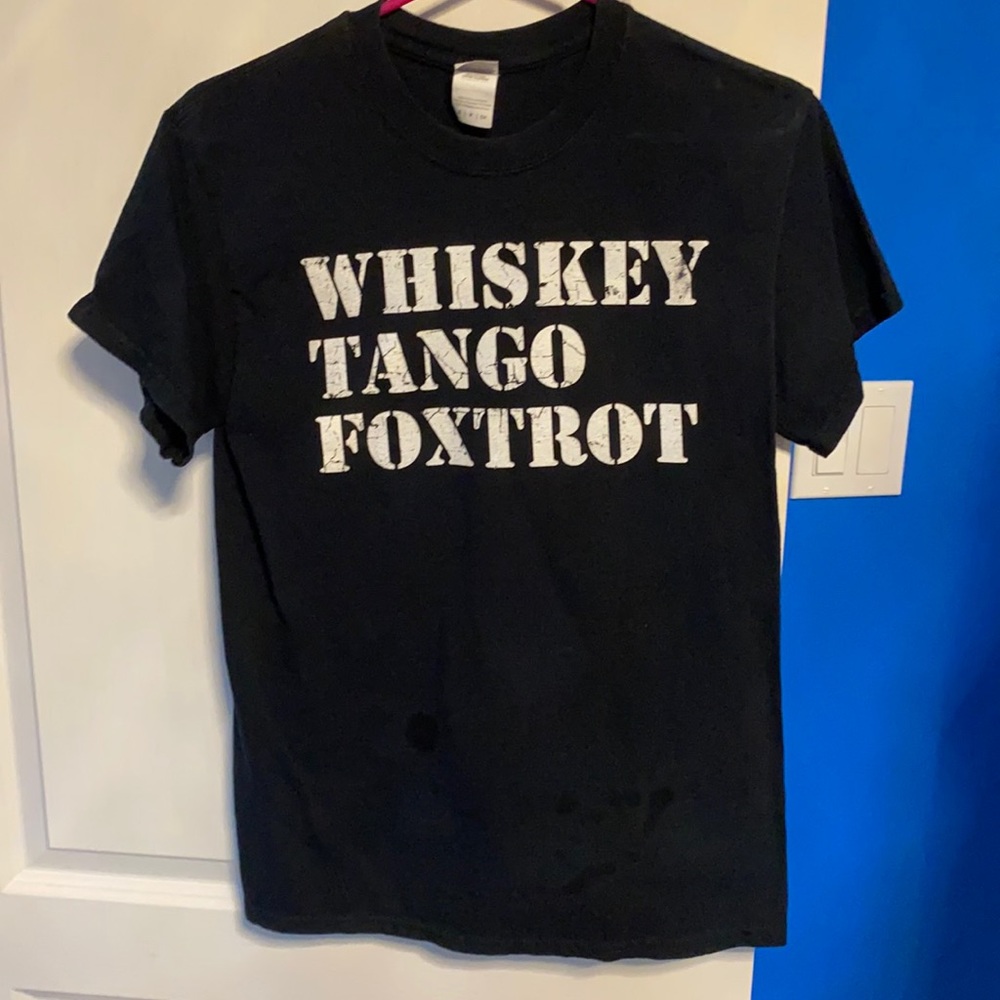 WTF tee ***LAST CHANCE, will be donated soon***
